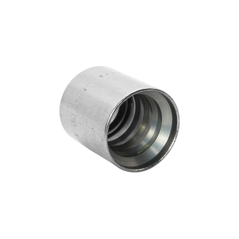 FLEXEQUIP/VOSS PF12 R2A/4SP Zinc Nickel Plated Ferrule Fitting with Skive for Hoses 5/16 inch SAE - Allow 2-3 Days