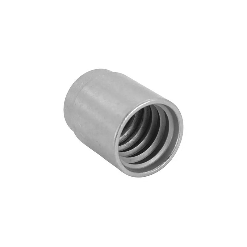 FLEXEQUIP/VOSS PF15 1SC/2SN Zinc Nickel Plated Swage Ferrule Fitting No Skive for Compact Hoses 3/4 inch SAE - Allow 2-3 Days