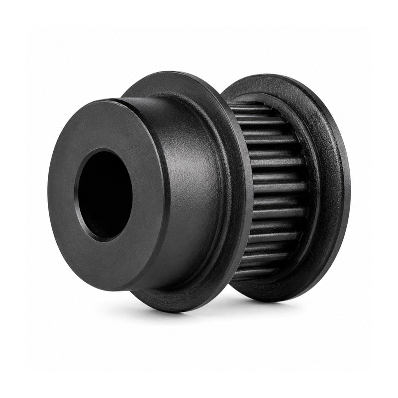 PP60-MXL-025M - 0.08 inch Pitch 60 Tooth Pilot Bore Polycarbonate (Glass Filled) Timing Pulley for 1/4 inch Wide Belt
