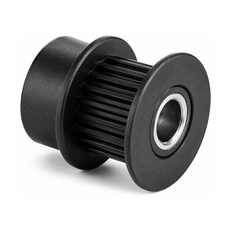 PP36-MXL-025MI - 0.08 inch Pitch 36 Tooth Pilot Bore Polycarbonate (Glass Filled) Timing Pulley with Aluminium Insert