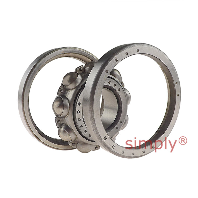 Premier Budget Q305 Four Point Contact Ball Bearing (Two Part Outer Race) 25x62x17mm
