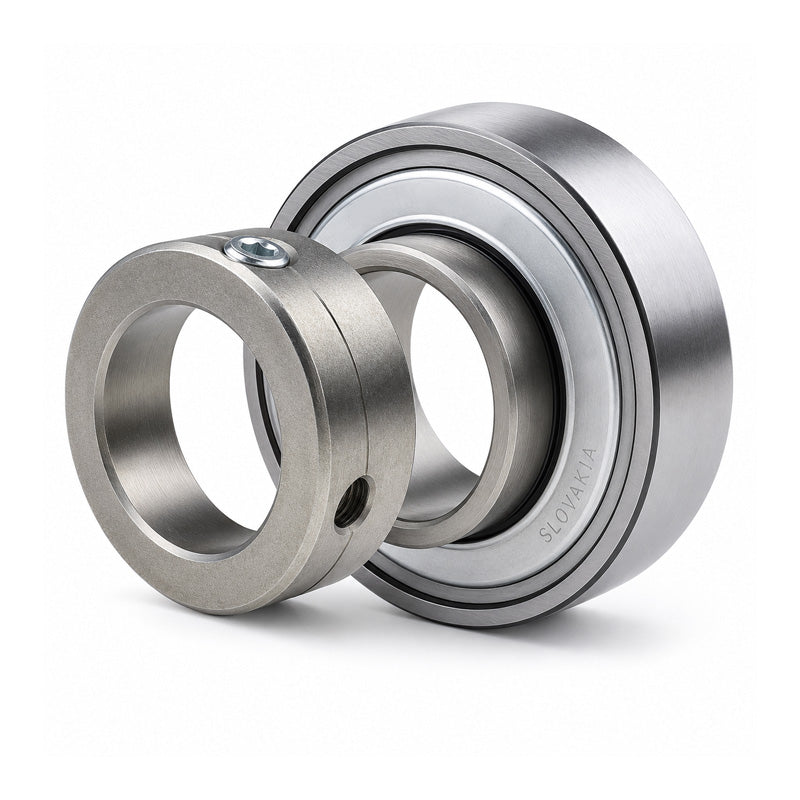 INA RA104206NPPB Imperial Spherical Outer Bearing Insert with P Seals and Eccentric Collar 31.75x62x35.8mm