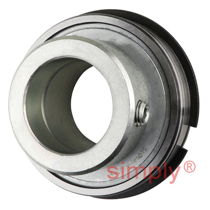 INA RAE20XLNPPNR Metric Parallel Outer Bearing Insert with P Seals and Slots in Outer Ring 20x47x31mm