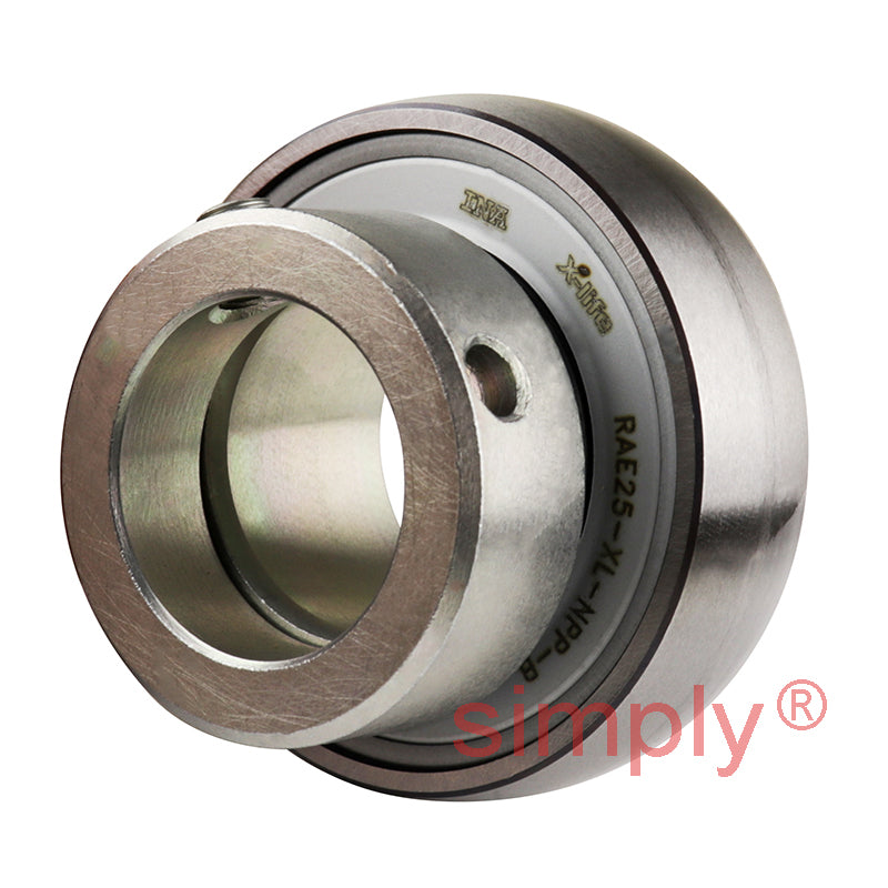 INA RAT25XL Two Bolt Sheet Steel Oval Housing with Eccentric Collar Insert 25mm Bore