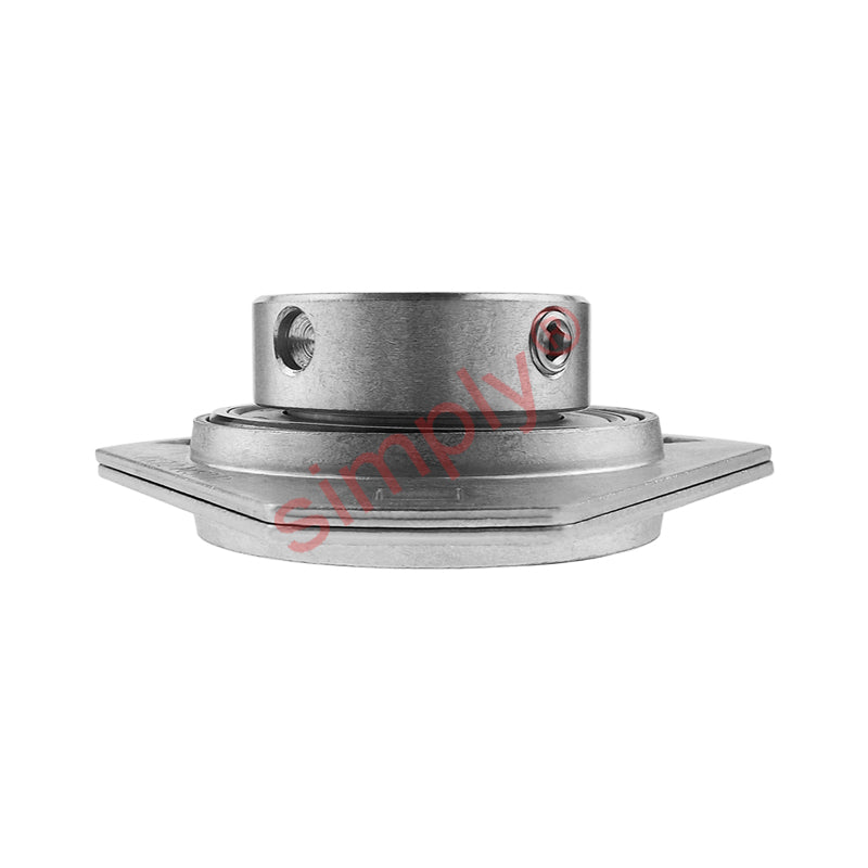 INA RATR20XL Three Bolt Sheet Steel Triangle Housing with Eccentric Collar Insert 20mm Bore