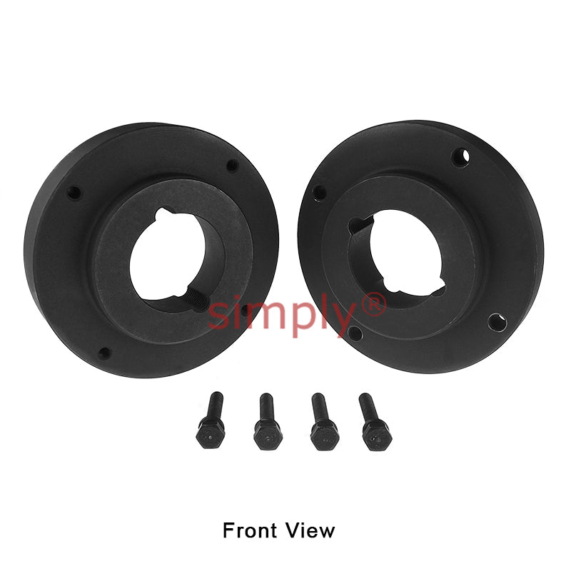 Major Branded RM25FF Rigid Shaft Coupling with Inner Taper Bores Max Bush Bore 60mm / 2-1/2 inch