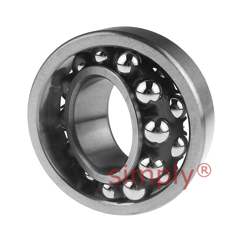 1217K Budget Open Self Aligning Ball Bearing with Taper Bore 85x150x28mm
