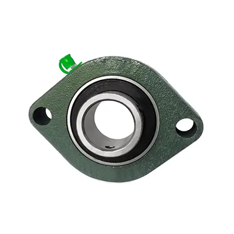SBFD207 Metric Two Bolt Cast Iron Oval Housing with 35mm Bore