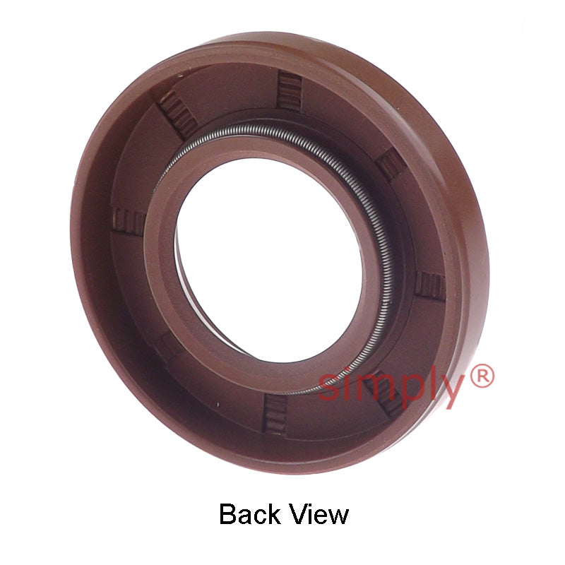 17x26x6mm SC / R21 Single Lip FKM Rubber Metric Rotary Shaft Oil Seal with Garter Spring