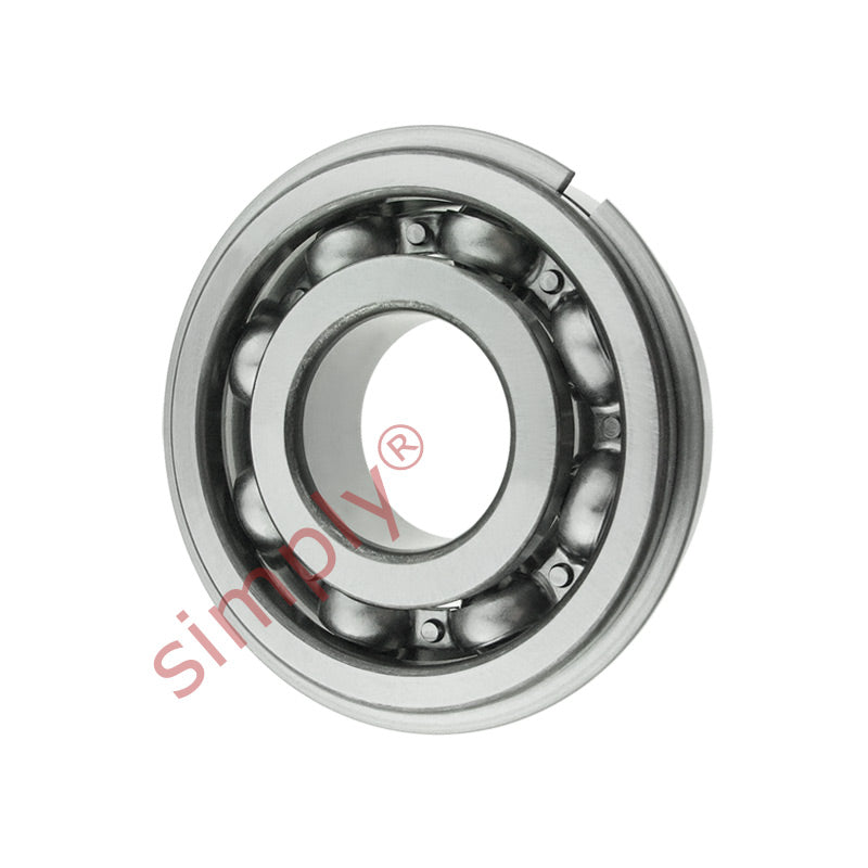 NSK 6306NR Open Type Deep Groove Ball Bearing With Snap Ring 30x72x19mm