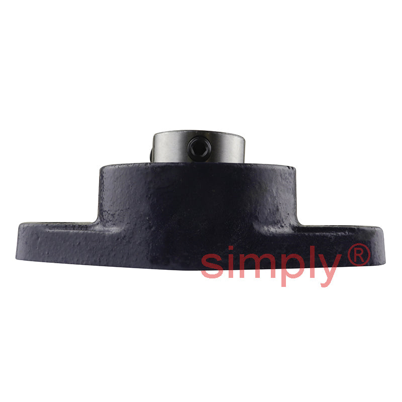 RHP SFT3/4 Two Bolt Oval Cast Iron Flange Housing 3/4 inch Bore Insert