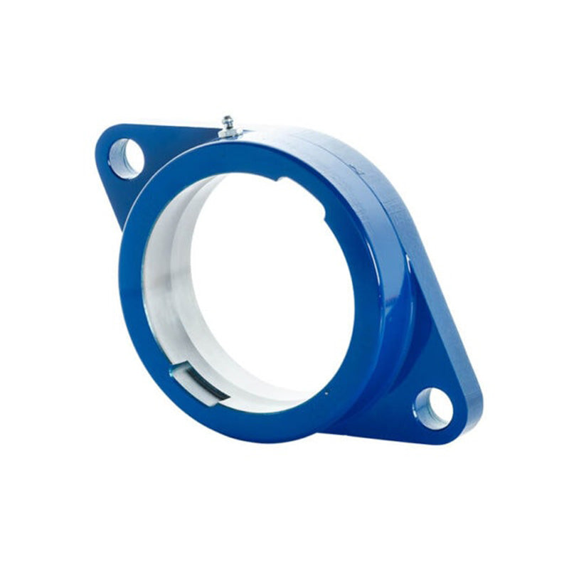 Major Brand SFT9T Metric Steel Two Bolt Oval Flanged Housing for Bearing Inserts with 100mm Outer Diameter - Allow 3-4 Weeks