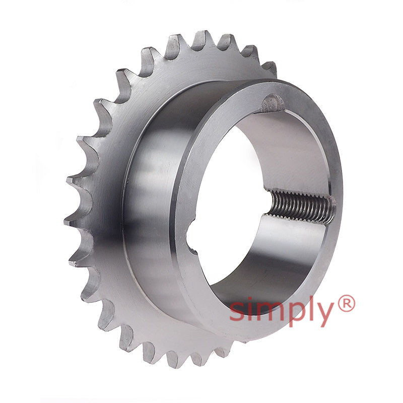 76 Tooth 16B Simplex Sprocket Tapered Locking Bush Type for 1 inch Pitch Chain Bush not Incl.