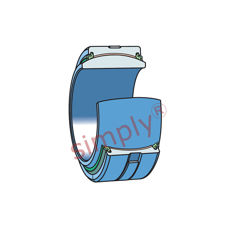 SKF GE160TXG3A2RS Maintenance Free Spherical Plain Bearing Steel / PTFE Fabric 160x230x105x80mm