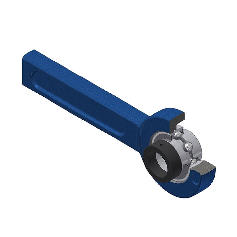SNR EXSP204 Metric Cast Iron Tensioner Unit with 20mm Bore Eccentric Collar Insert - Allow 2-3 Days