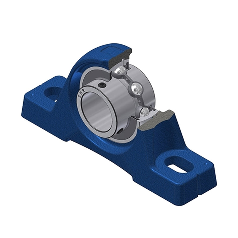 SNR UCPE215-48 Imperial Cast Iron Two Bolt Pillow / Plummer Block Housing with 3 inch Bore Insert - Allow 2-3 Days