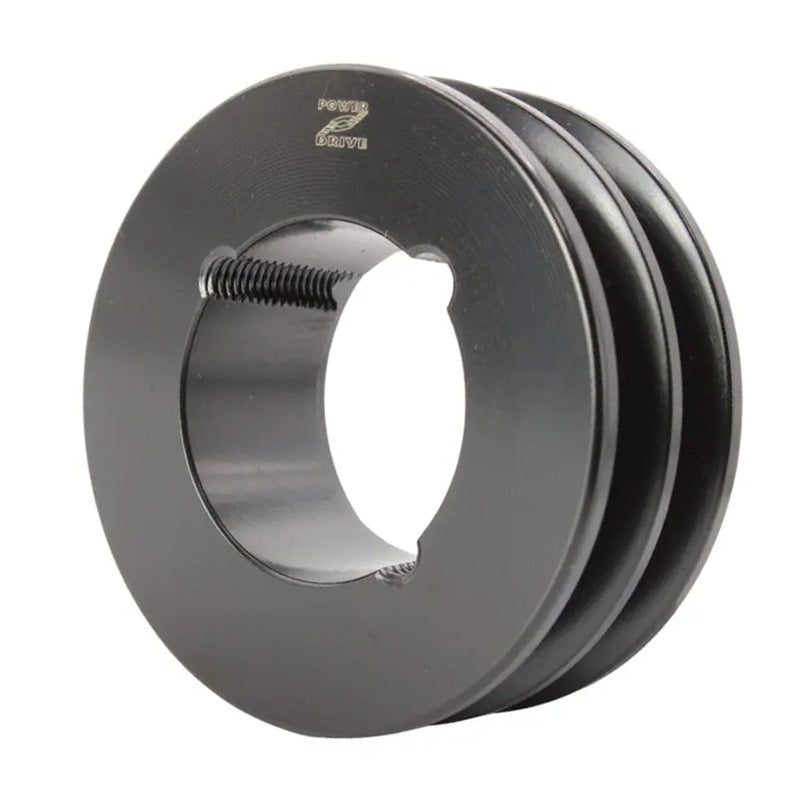 106X2SPA 106mm Pitch Diameter SPA Section Tapered Locking Bush Type Pulley with 2 Grooves (Bush not Incl.)
