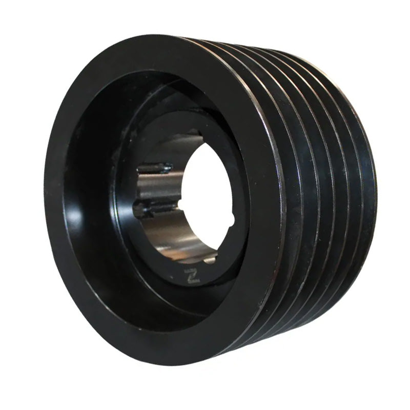 PowerDrive 280X6SPA 280mm Pitch Diameter SPA Section Tapered Locking Bush Type Pulley with 6 Grooves (Bush not Incl.) - Allow 2-3 Days