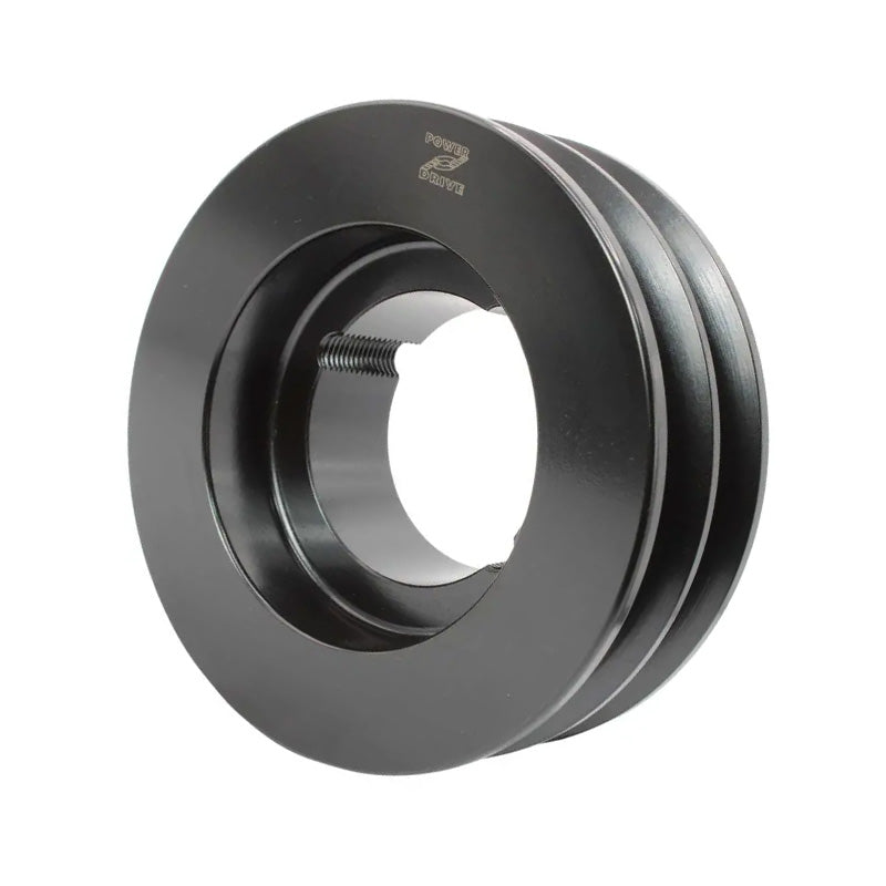 125X2SPB 125mm Pitch Diameter SPB Section Tapered Locking Bush Type Pulley with 2 Grooves (Bush not Incl.)