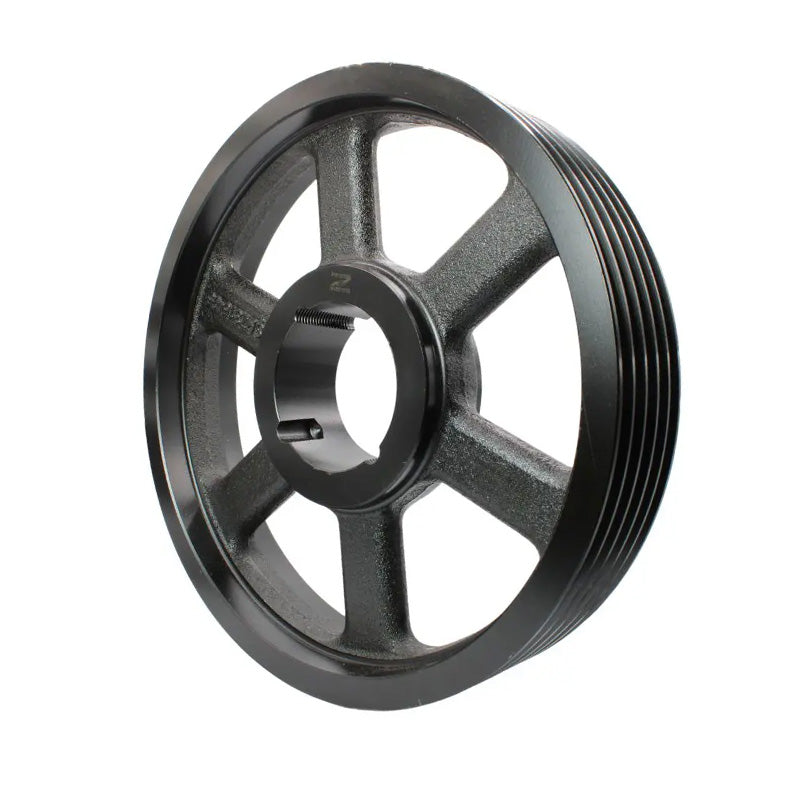 PowerDrive 500X5SPB 500mm Pitch Diameter SPB Section Tapered Locking Bush Type Pulley with 5 Grooves (Bush not Incl.) - Allow 2-3 Days