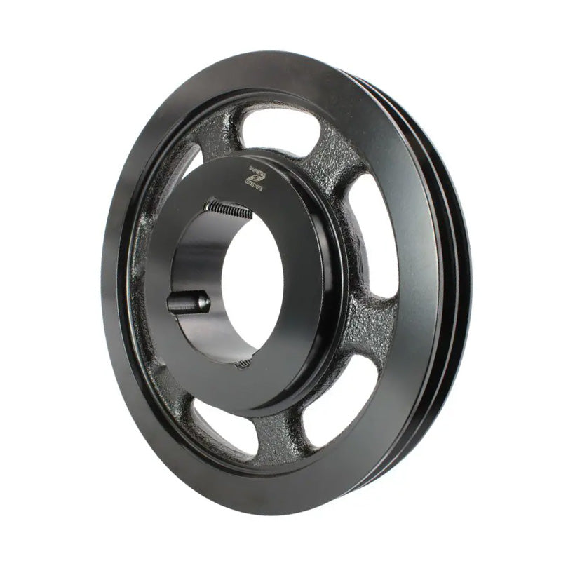 450X2SPZ 450mm Pitch Diameter SPZ Section Tapered Locking Bush Type Pulley with 2 Grooves (Bush not Incl.)