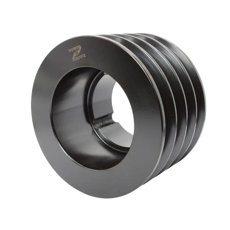 132X4SPZ 132mm Pitch Diameter SPZ Section Tapered Locking Bush Type Pulley with 4 Grooves (Bush not Incl.)