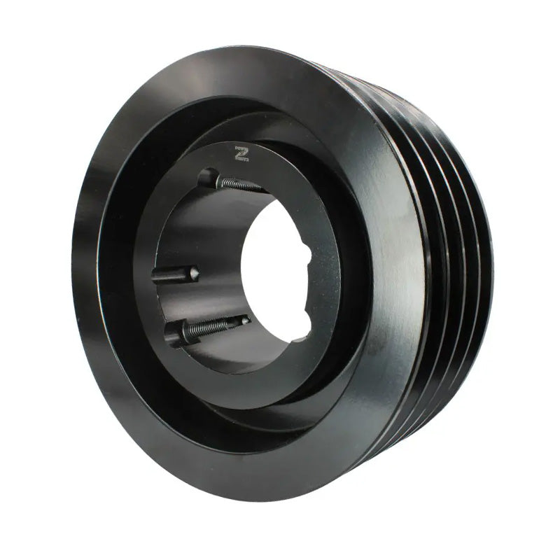 190X4SPZ 190mm Pitch Diameter SPZ Section Tapered Locking Bush Type Pulley with 4 Grooves (Bush not Incl.)