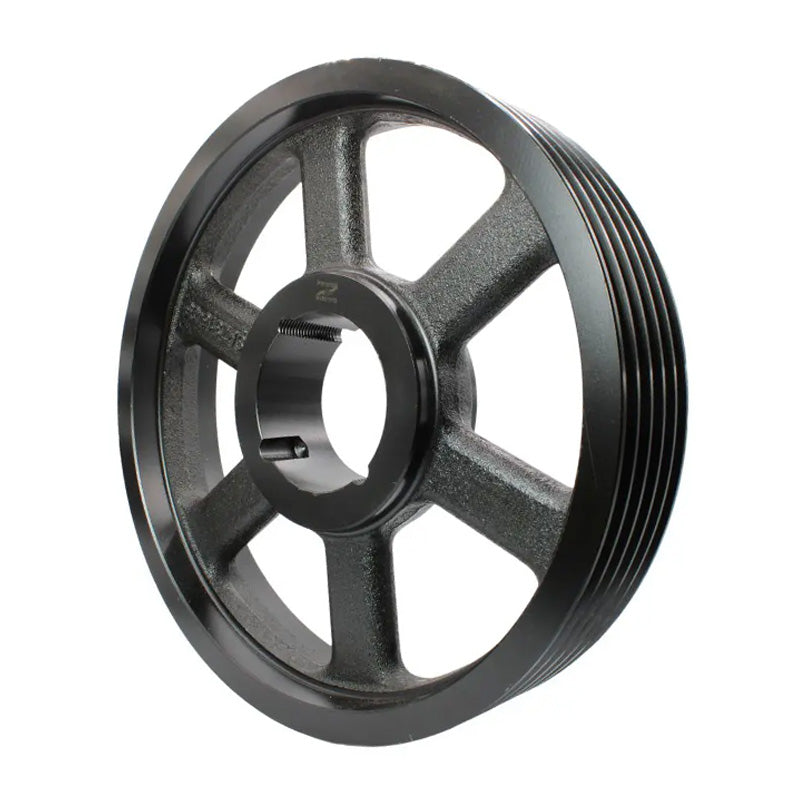450X5SPZ 450mm Pitch Diameter SPZ Section Tapered Locking Bush Type Pulley with 5 Grooves (Bush not Incl.)