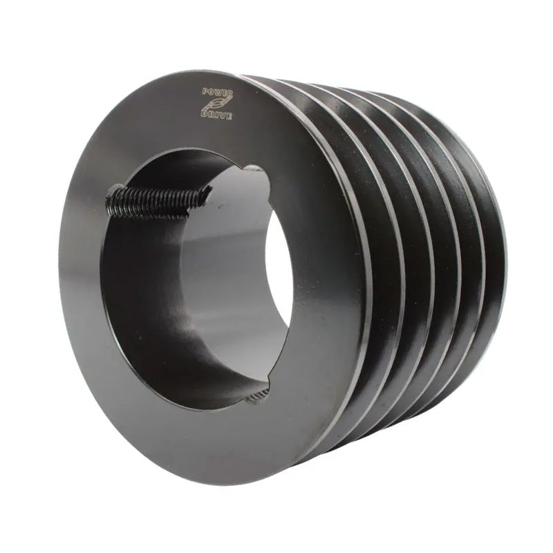 132X5SPZ 132mm Pitch Diameter SPZ Section Tapered Locking Bush Type Pulley with 5 Grooves (Bush not Incl.)