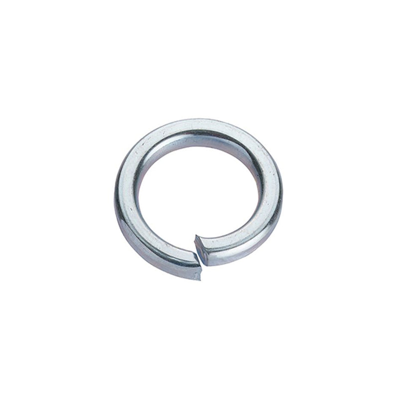 Unifix M10x16x2.5mm Single Coil Square Spring Washer DIN 7980 with Bright Zinc Plated Finish