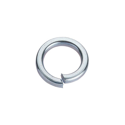 Unifix M20x30.6x4.5mm Single Coil Square Spring Washer DIN 7980 with Bright Zinc Plated Finish