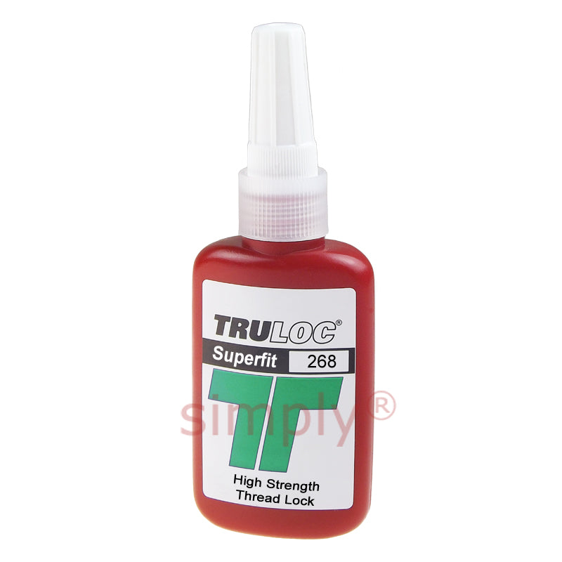 Truloc Superfit 268 High Strength Thread Lock / Cylindrical Parts Retaining 50ml