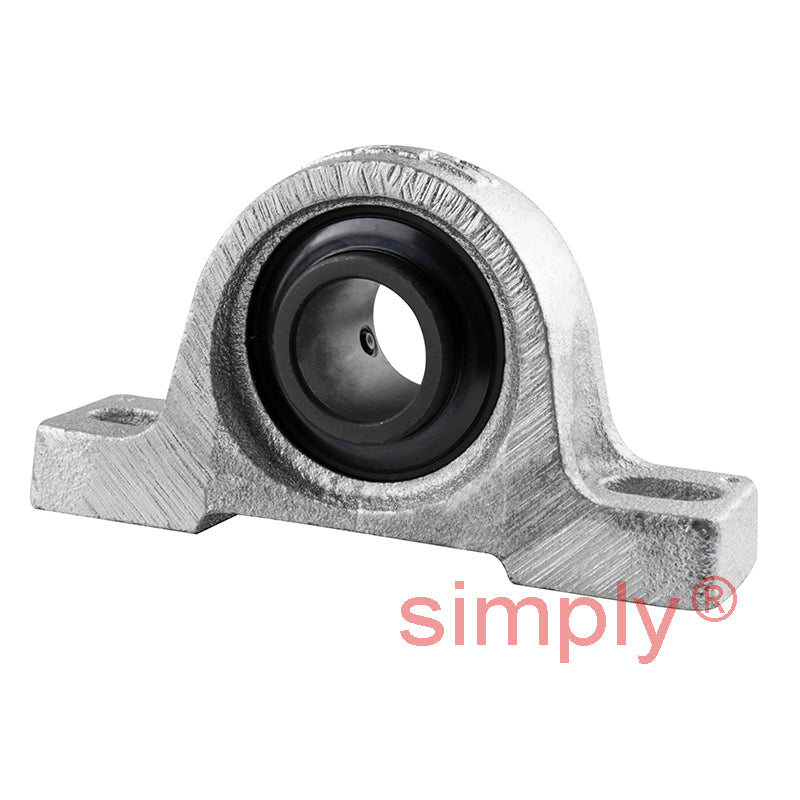 SKF SY25TFVA228 Y Type Two Bolt Pillow Block Housing with Graphite Cage Insert for Metric Shaft 25mm