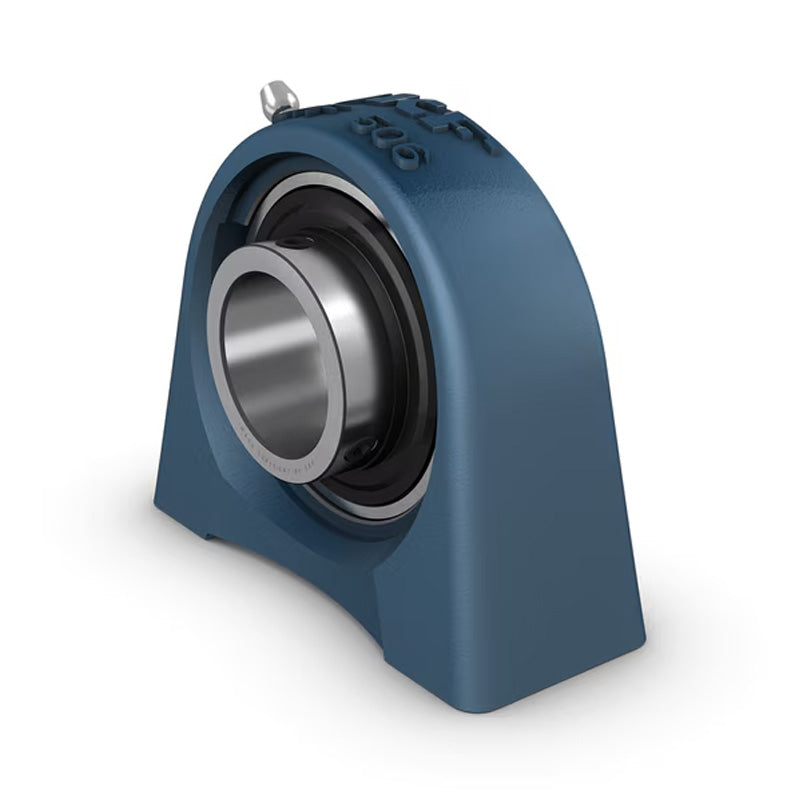 SKF SYF50TF Small Footprint Cast Iron Plummer Block with Grub Screw Insert 50mm