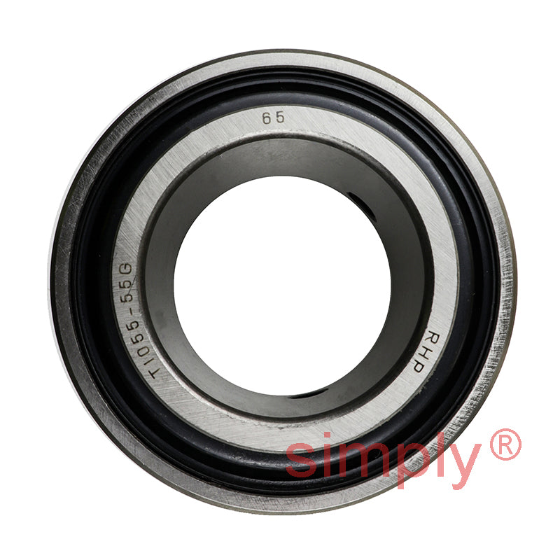 RHP T1055-55G Triple Seal Bearing Insert 55mm Bore Grub Screw Type 100mm Outside Diameter