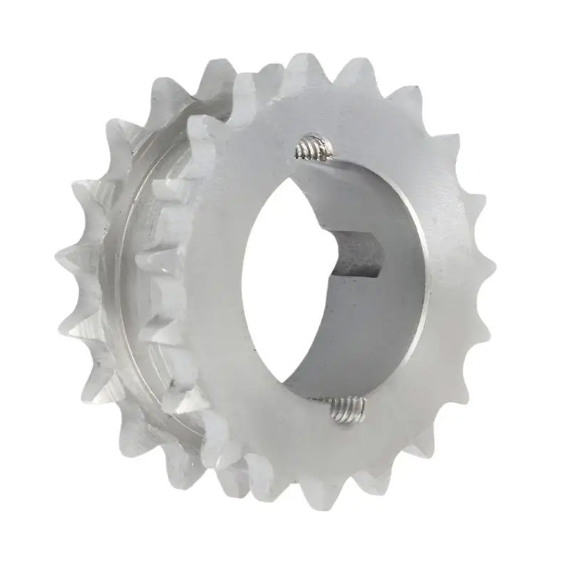 27 Tooth 08B Duplex Sprocket Heat Treated and Hardened Teeth Tapered Locking Bush Type for 1/2 inch Pitch Chain (Bush not Incl.)