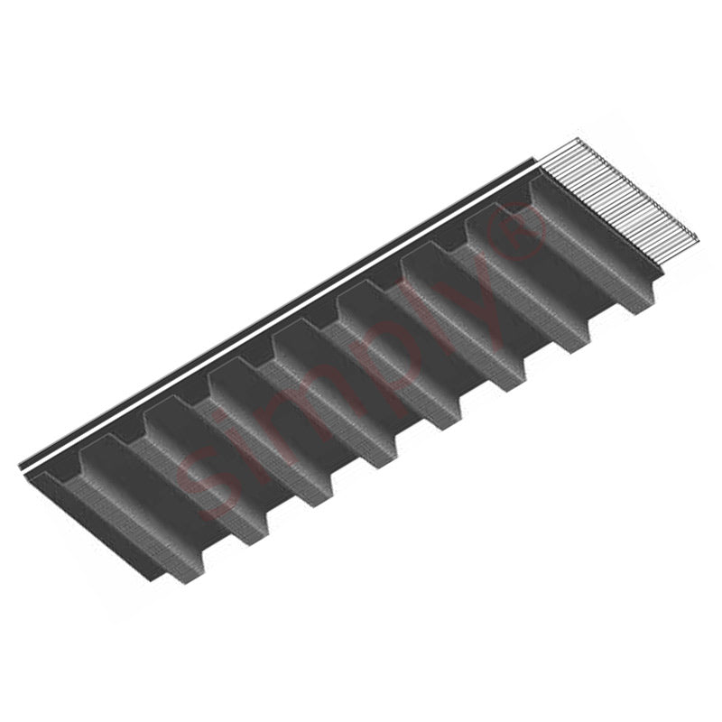 704MXL019 Major Brand Synchronous Toothed Belt 0.19 inch Wide 7.04 inch Length 88 Teeth