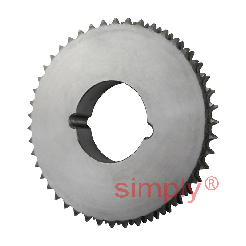 45 Tooth 06B Duplex Sprocket Tapered Locking Bush Type for 3/8 inch Pitch Chain - Bush not Incl.