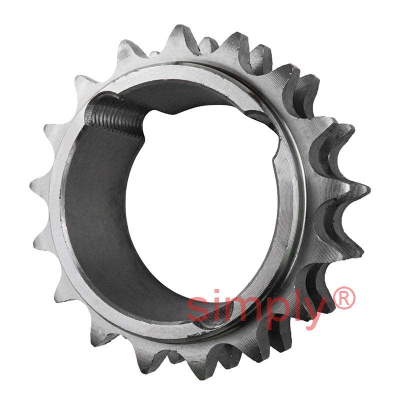 17 Tooth 08B Duplex Sprocket Tapered Locking Bush Type for 1/2 inch Pitch Chain (Bush not Incl.)