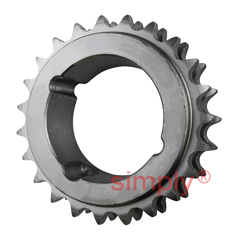23 Tooth 08B Duplex Sprocket Tapered Locking Bush Type for 1/2 inch Pitch Chain (Bush not Incl.)