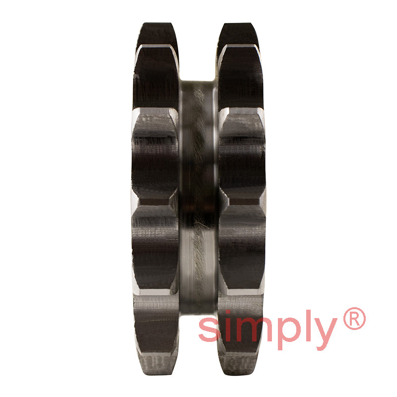 13 Tooth 10B Duplex Sprocket Tapered Locking Bush Type for 5/8 inch Pitch Chain (Bush not Incl.)