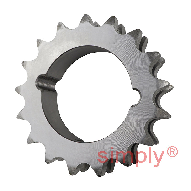 17 Tooth 10B Duplex Sprocket Tapered Locking Bush Type for 5/8 inch Pitch Chain (Bush not Incl.)