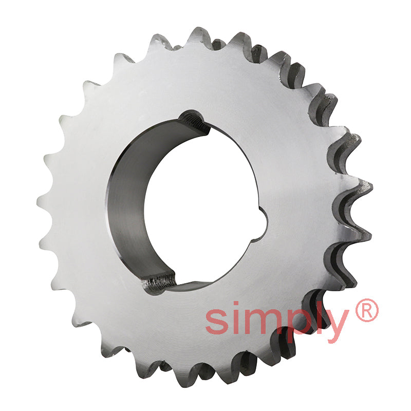23 Tooth 10B Duplex Sprocket Tapered Locking Bush Type for 5/8 inch Pitch Chain (Bush not Incl.)