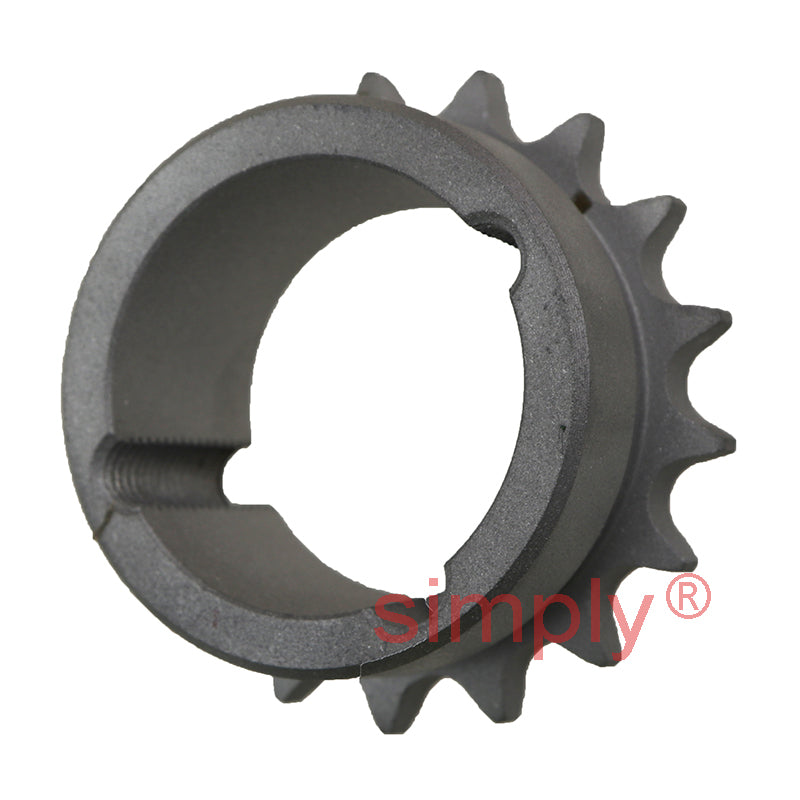 17 Tooth 06B Simplex Sprocket Tapered Locking Bush Type for 3/8 inch Pitch Chain - Bush not Incl.