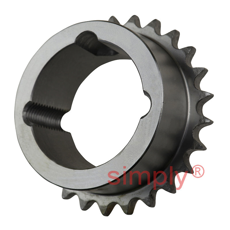 25 Tooth 06B Simplex Sprocket Tapered Locking Bush Type for 3/8 inch Pitch Chain - Bush not Incl.