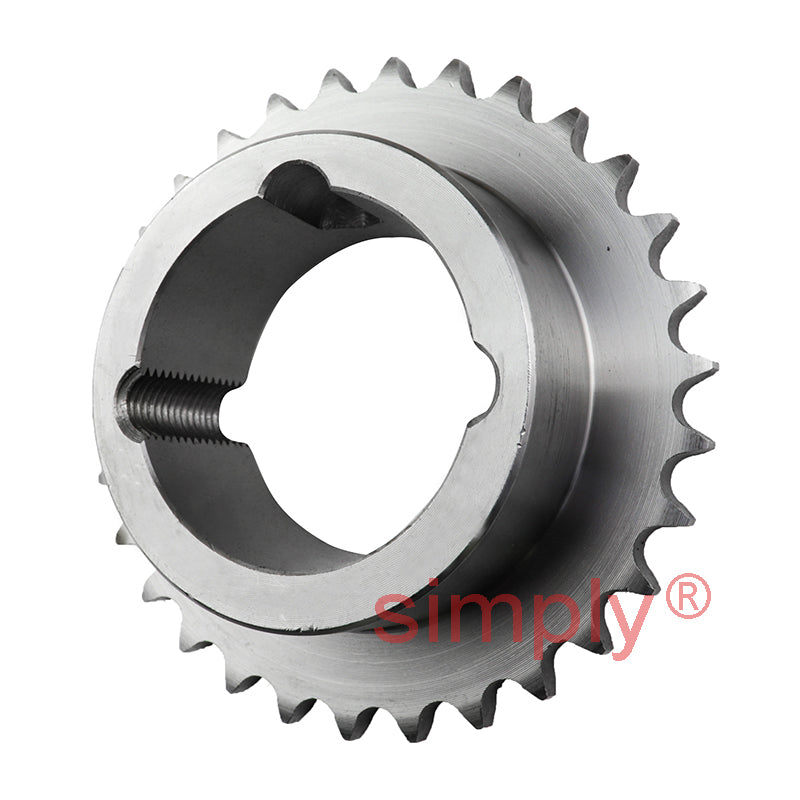 30 Tooth 06B Simplex Sprocket Tapered Locking Bush Type for 3/8 inch Pitch Chain - Bush not Incl.