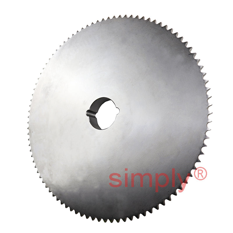 95 Tooth 06B Simplex Sprocket Tapered Locking Bush Type for 3/8 inch Pitch Chain - Bush not Incl.