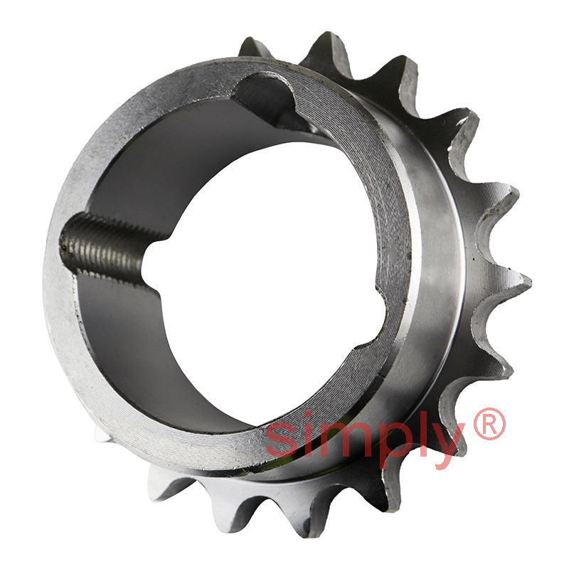 15 Tooth 08B Simplex Sprocket Tapered Locking Bush Type for 1/2 inch Pitch Chain (Bush not Incl.)