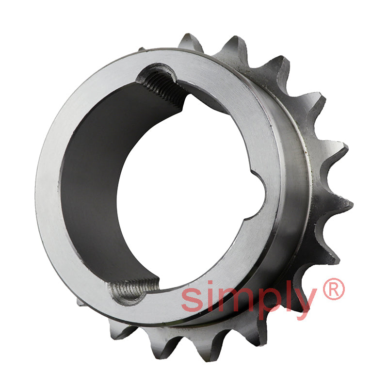 19 Tooth 08B Simplex Sprocket Tapered Locking Bush Type for 1/2 inch Pitch Chain (Bush not Incl.)