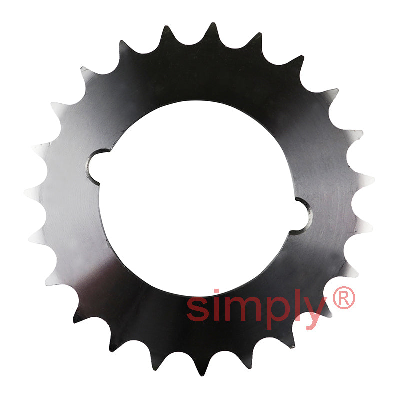 23 Tooth 08B Simplex Sprocket Tapered Locking Bush Type for 1/2 inch Pitch Chain (Bush not Incl.)